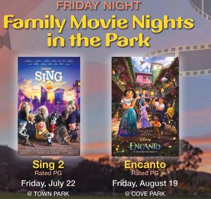 Family Movie Nights in the Park, Corte Madera