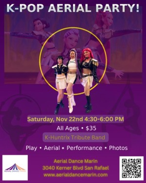 K-Pop Aerial Party!, Aerial Dance Marin, San Rafael