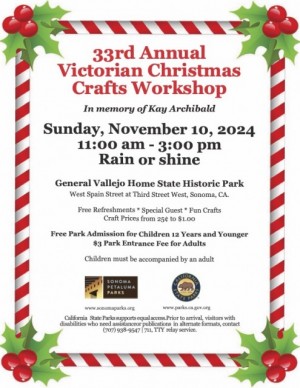 32nd annual Victorian Christmas Crafts Workshop