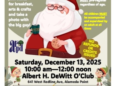 Alameda Breakfast with Santa