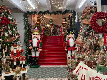 Christmas House at West End Nursery, San Rafael