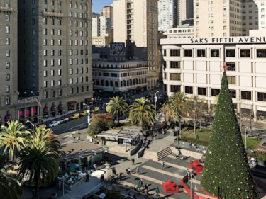 Westin St. Francis Union Square Christmas Tree