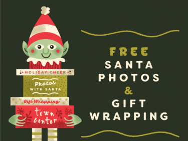 Corte Madera Town Center Free Santa Photos and Gift Wrapping
