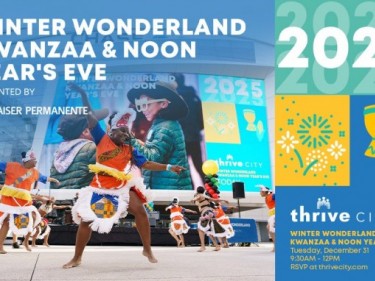Winter Wonderland Kwanzaa & Noon Year's Eve Thrive City Chase Center