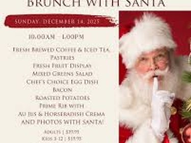 Brunch with Santa Bennett Valley Golf Course Santa Rosa