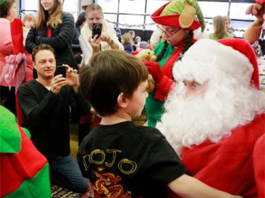 Breakfast with Santa, San Anselmo, California