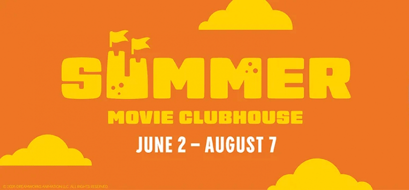 Summer Movie Clubhouse 2025 June 2–August 7