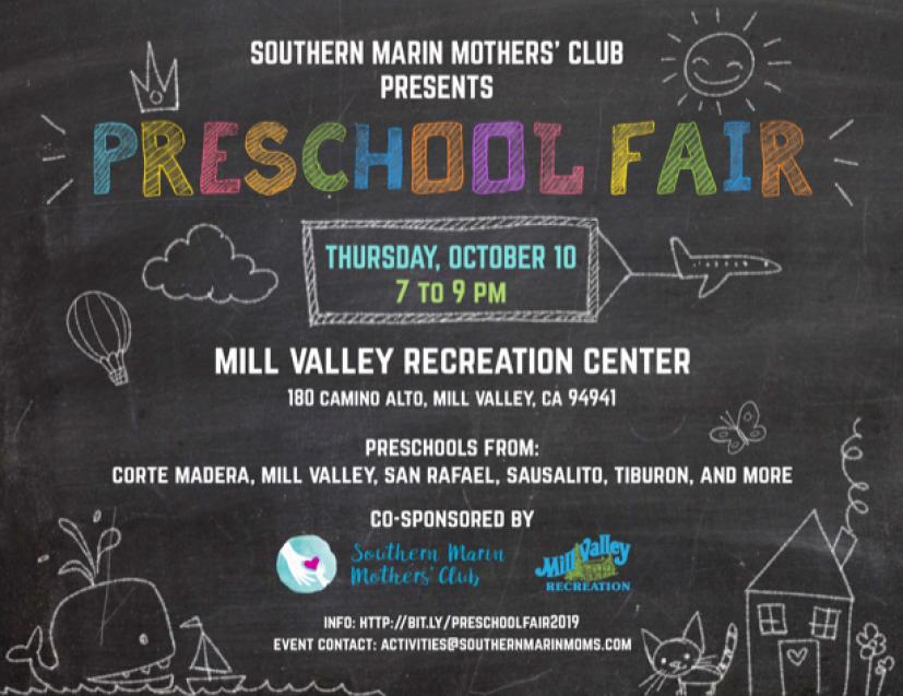 Southern Marin Mothers' Club Presents Preschool Fair