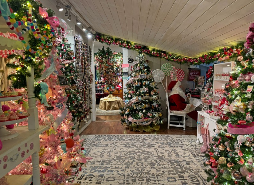 The Spectacular Christmas House at San Rafael's West End Nursery