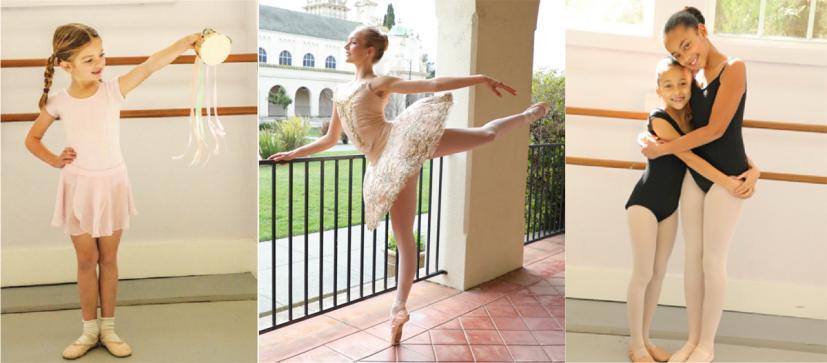Young ballet dance students Marin Dance Theatre
