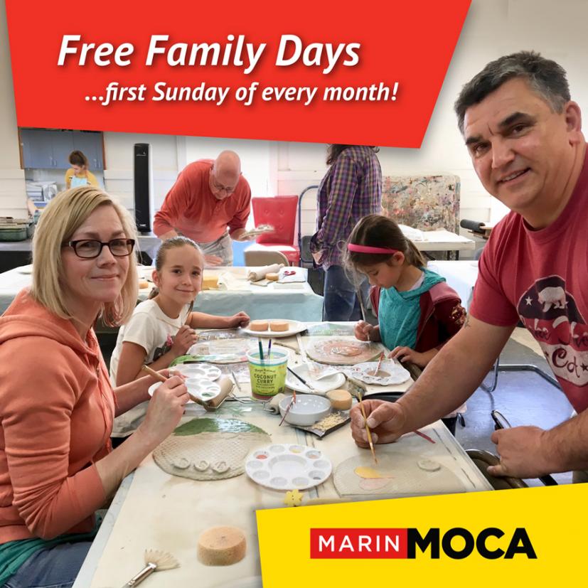 MarinMOCA Offers Free Handson Art Program for Families Marin Mommies