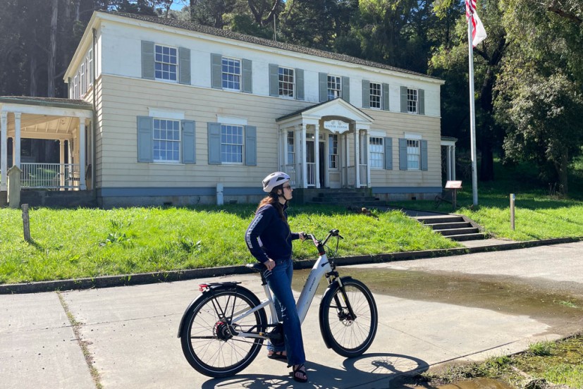 Electric bike rental on Angel Island
