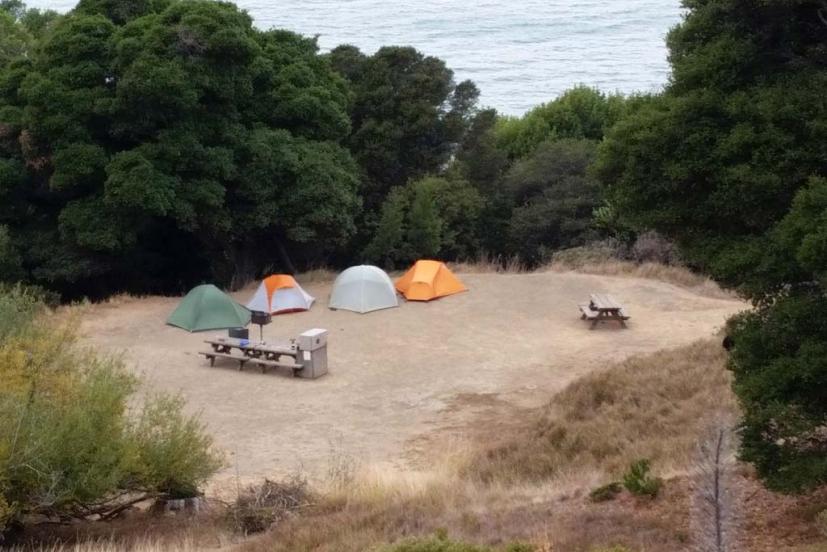 Angel Island State Park camping