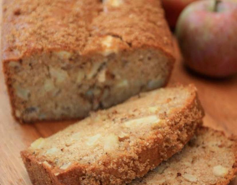 Apple walnut bread