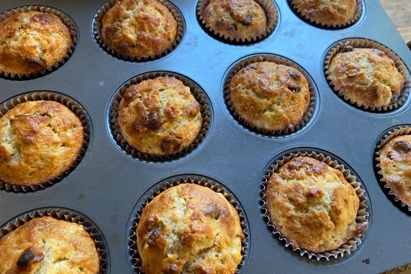 banana muffins