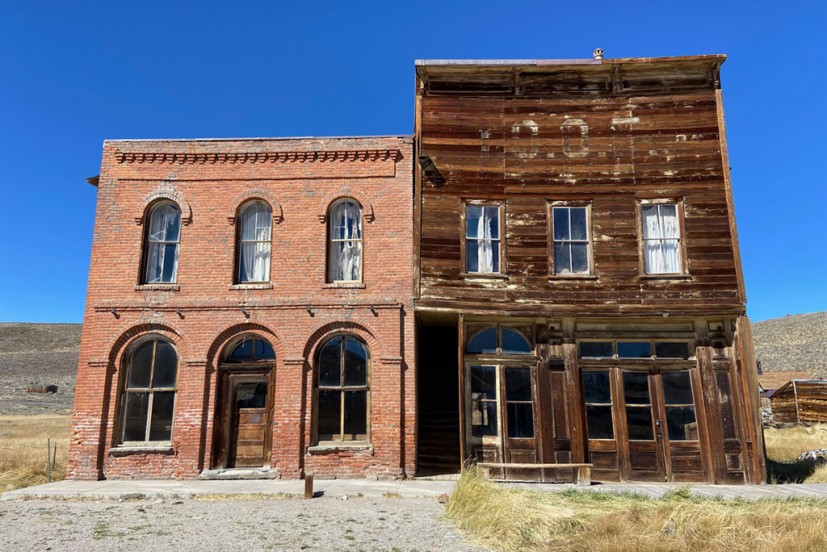 Hotel and IOOF Hall in Bodie State Historic Park