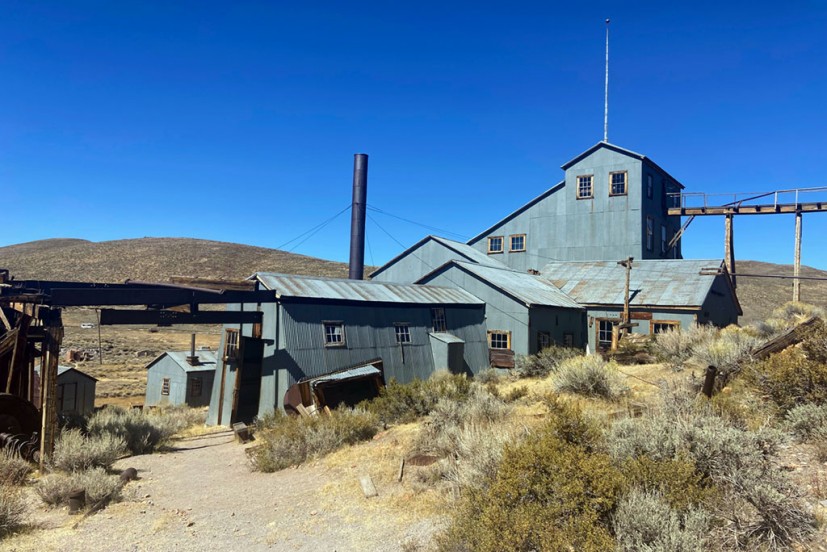 Bodie Standard stamp mill view