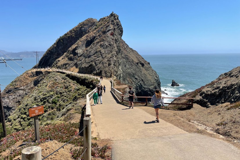 Point Bonita Lighthouse trail