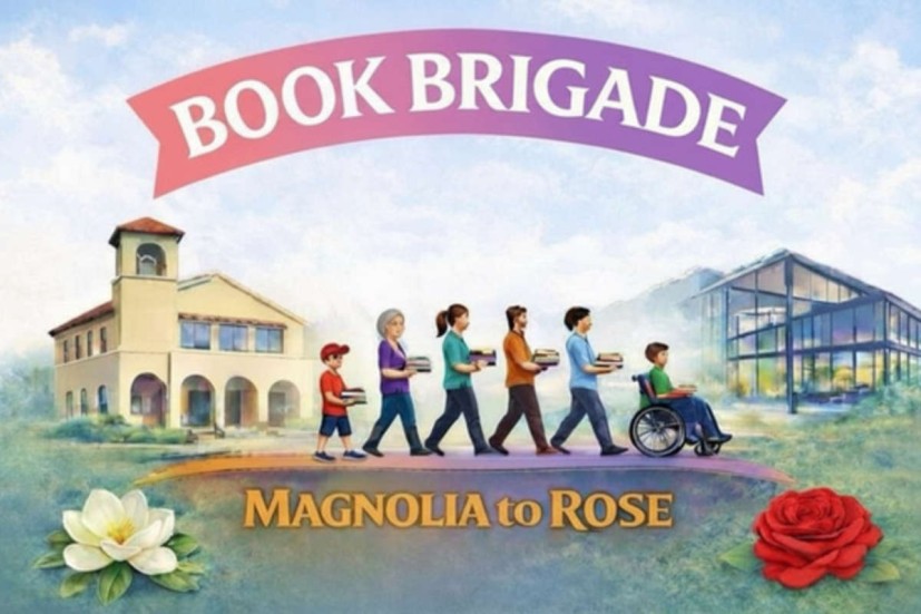 Book Brigade Magnolia to Rose