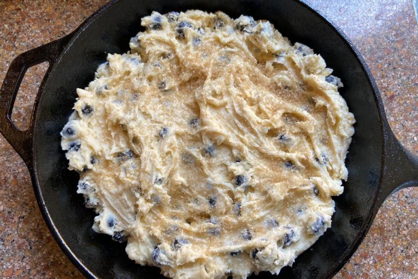 Blueberry breakfast bread