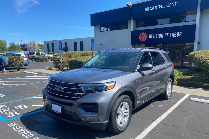 New car at Cartelligent in Sausalito