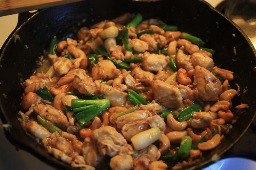 Cashew chicken