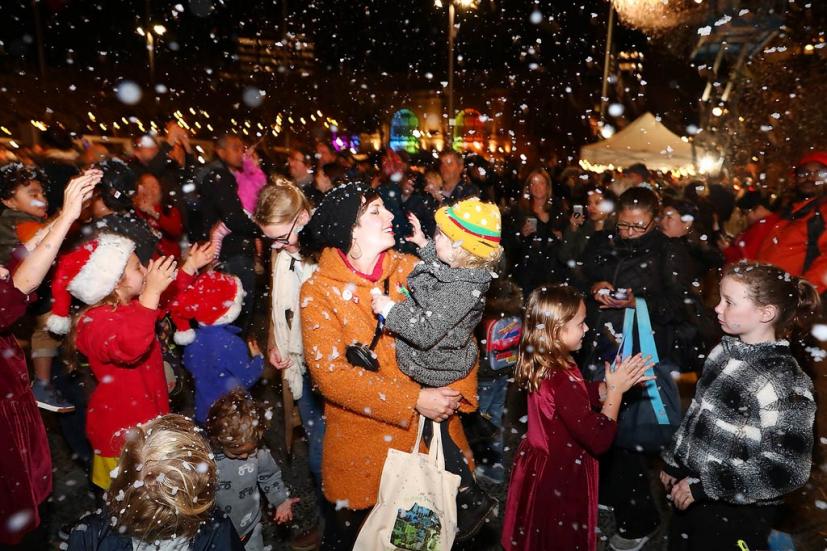 Civic Center Plaza Tree Lighting