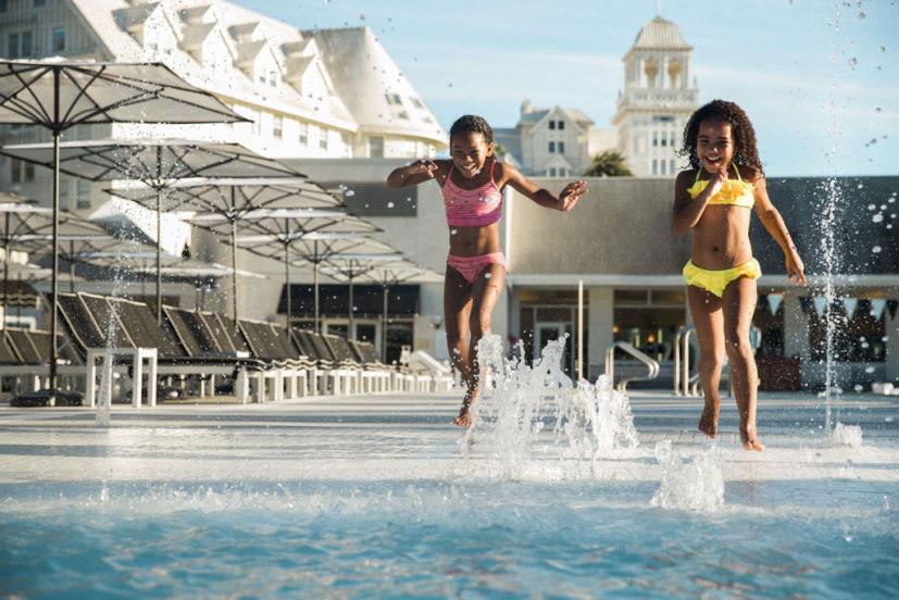 Claremont Club & Spa kids playing in pool