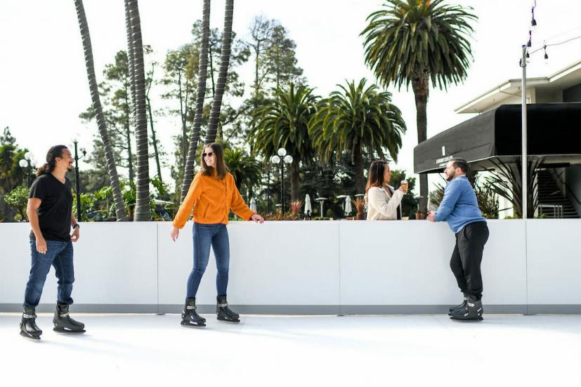 Claremont ice skating