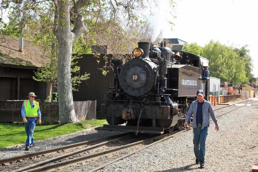 California State Railroad Museum train rides