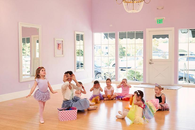 Dance camp at Tutu School in Larkspur