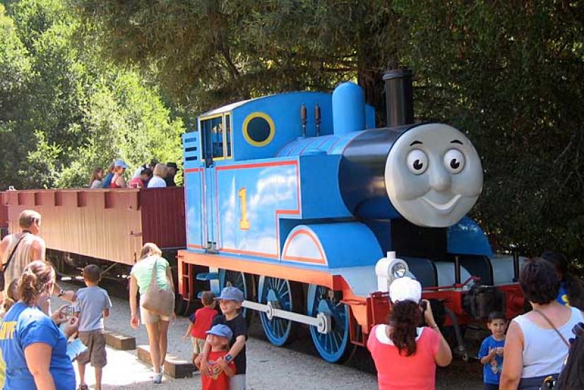Thomas the Tank Engine at Day Out with Thomas at Roaring Camp Railroads