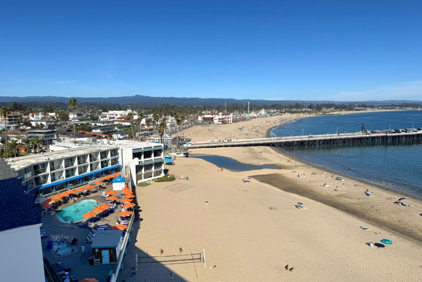View from Dream Inn deck