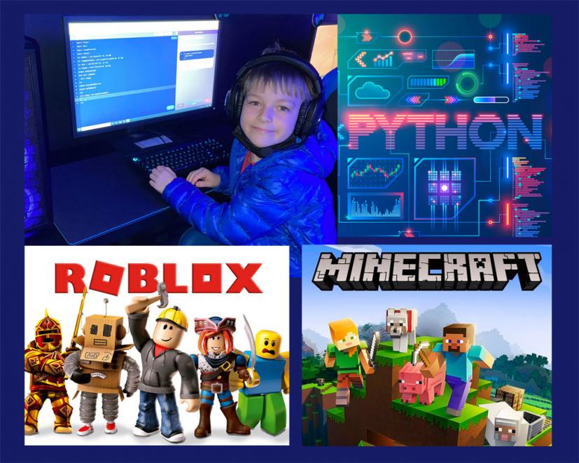 Esporterz coding Minecraft, Roblox, Python