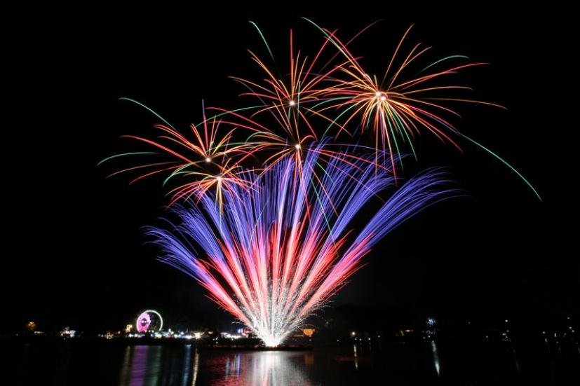 Fireworks at the Marin County Fair