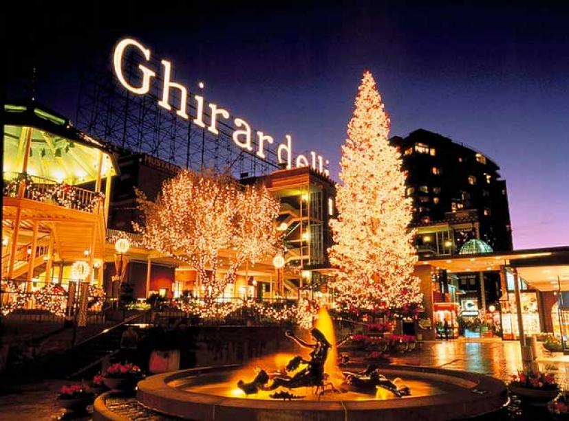 Ghirardelli Square Tree Lighting