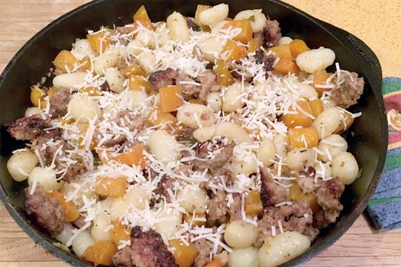 Pernilla butternut squash gnocchi skillet