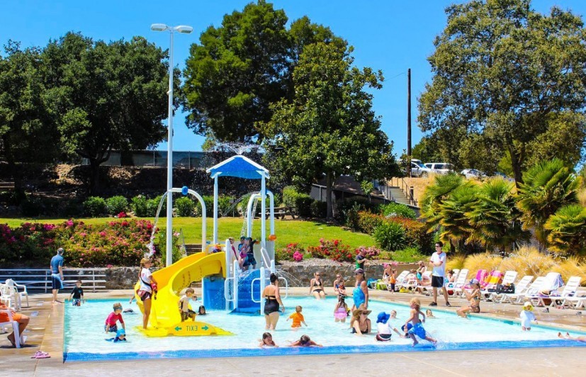 Hamilton Pool activity pool novato with kids swimming