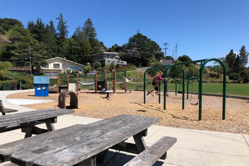 Marin Playgrounds: Hauke Park in Mill Valley | Marin Mommies