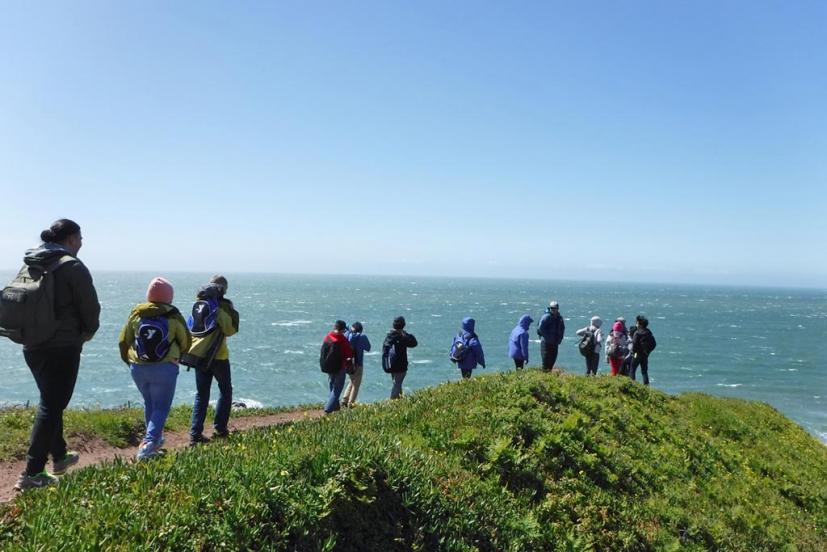 Marin Headlands Point Bonita YMCA birthday party