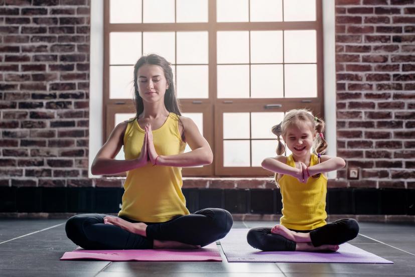 mommy and me yoga outfits