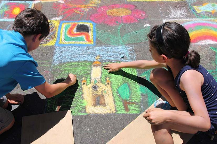 Italian Street Painting Marin
