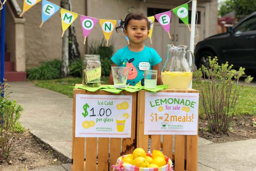 SF-Marin Food Bank Lemonade Stand