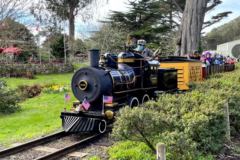 Little Puffer San Francisco Zoo train ride