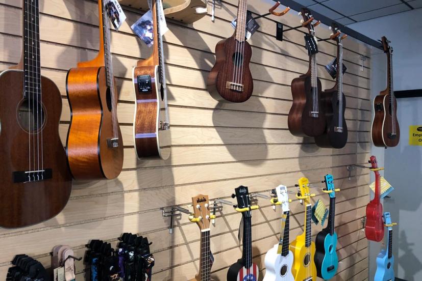 Marin Music Center Novato ukuleles