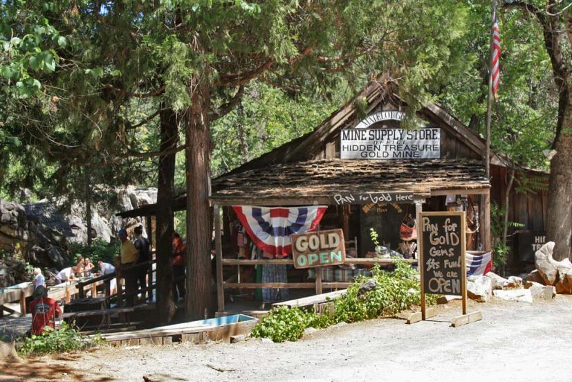 Gold Country gold panning