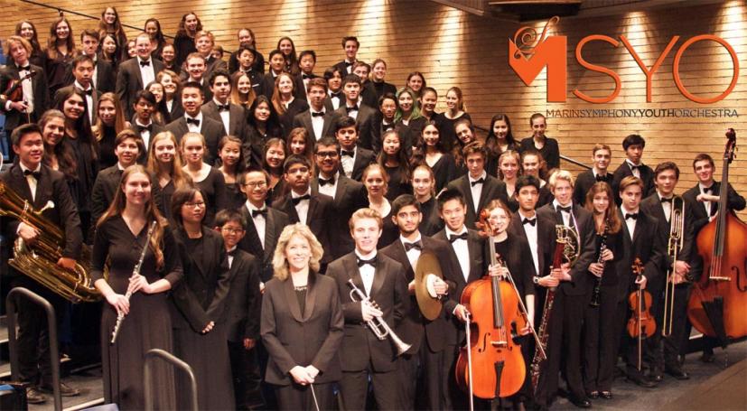 Marin Symphony Youth Orchestra performers