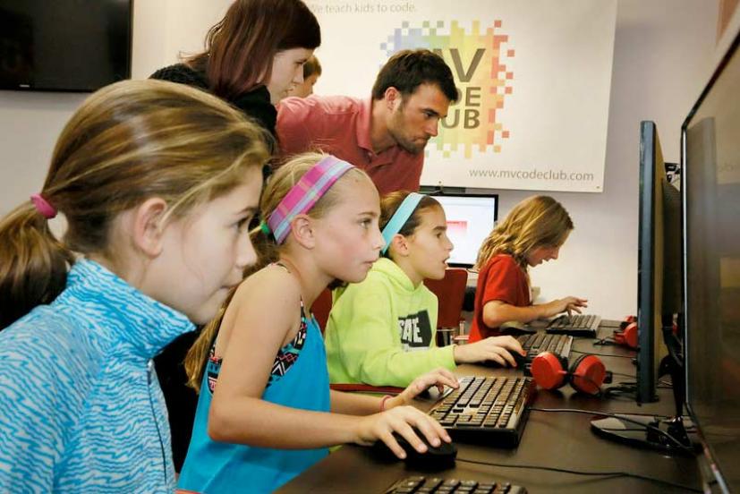 Kids Can Learn Programming with MV Code Club Marin Mommies