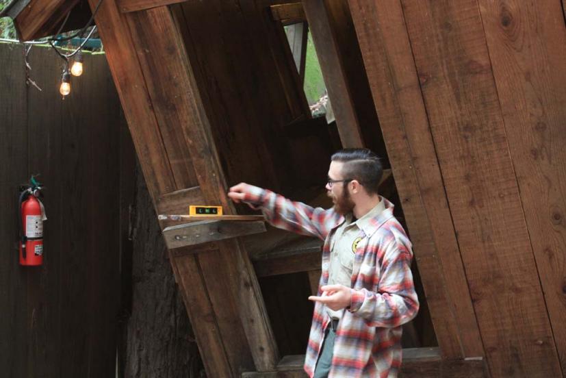 The Mystery Spot Santa Cruz