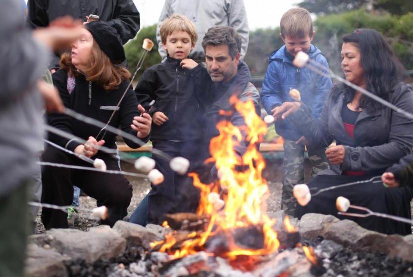 Naturebridge Campfire s'mores Marin Headlands